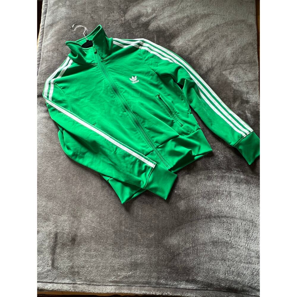 Adidas Green Adicolor Classics Firebird Track Jacket